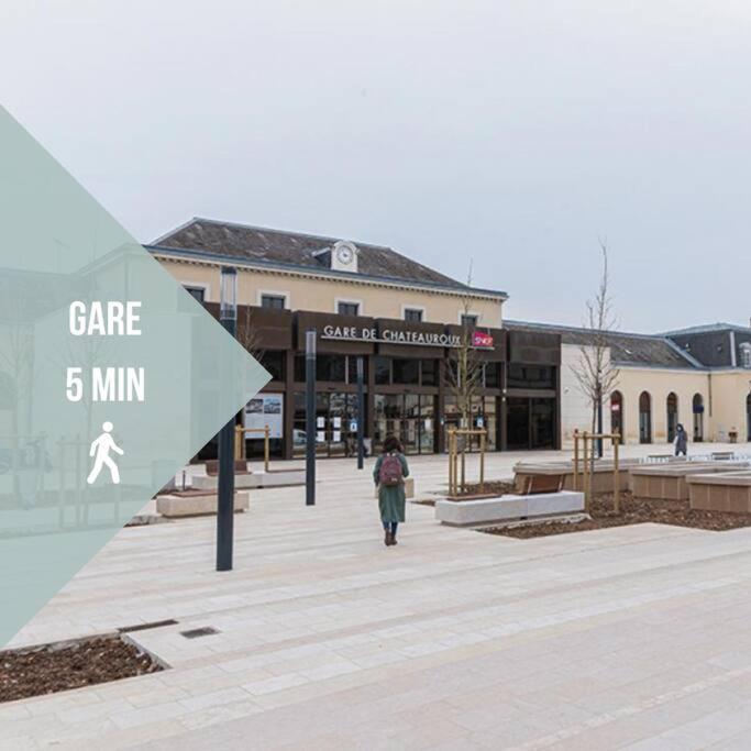 Le Voltaire • Proche Gare • Moderne Villa Chateauroux Exterior photo